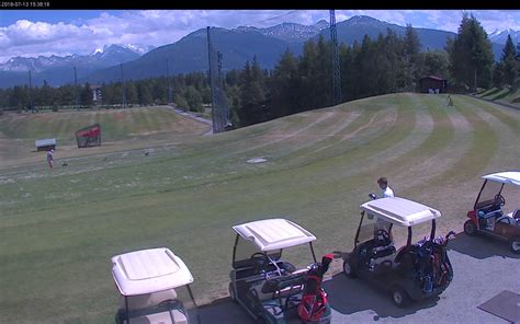 webcam crans montana golf|Webcams